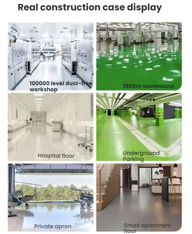 High-gloss floor paint