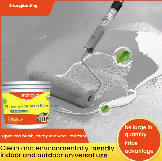 High-gloss floor paint