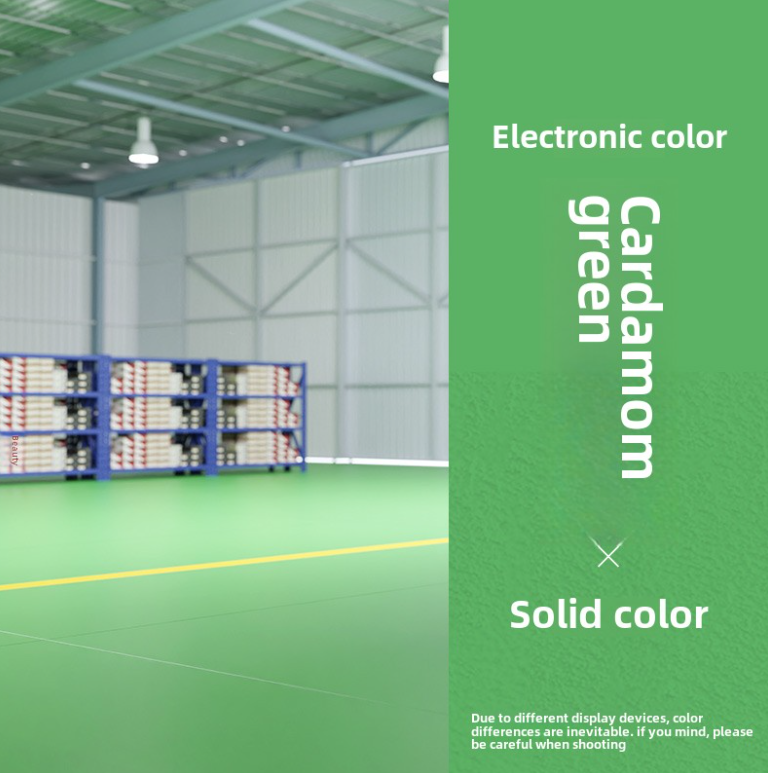 High-gloss floor paint